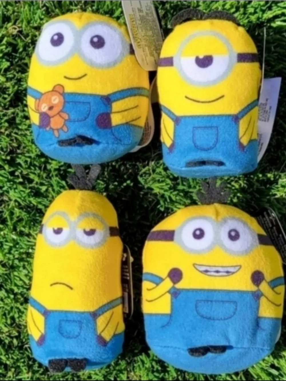 Minions Plush  Set - Yellow & Blue